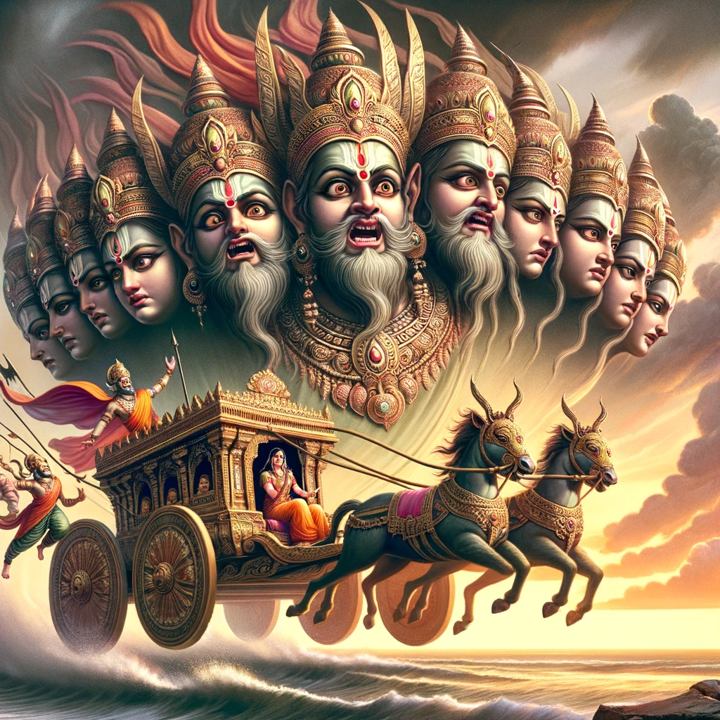 Ravana Abducts Sita